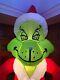 2000 Gemmy 8 Ft Grinch Christmas Airblown Inflatable Light Up Yard Decor