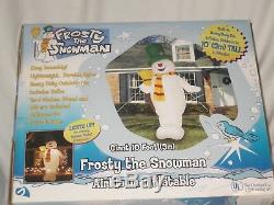 2002 Gemmy 10' Lighted Original Frosty the Snowman Christmas Inflatable Airblown