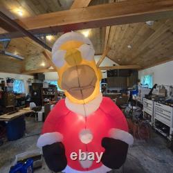 2002 Simpsons Santa Homer Christmas Inflatable With Box D'oh Nuts 9ft Gemmy 2002 Simpsons Santa Homer Christmas Inflatable With Box D'oh Nuts 9ft Gemmy