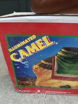 2003 VTG General Foam Plastics 28 CAMEL Blow Mold Christmas Nativity in Box NUC 2003 VTG General Foam Plastics 28 CAMEL Blow Mold Christmas Nativity in Box NUC