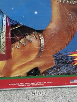 2003 VTG General Foam Plastics 28 CAMEL Blow Mold Christmas Nativity in Box NUC 2003 VTG General Foam Plastics 28 CAMEL Blow Mold Christmas Nativity in Box NUC