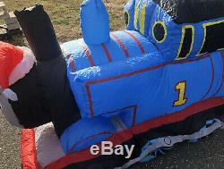 2009 Gemmy 8' 8 Foot THOMAS THE TANK ENGINE Train CHRISTMAS Airblown Inflatable