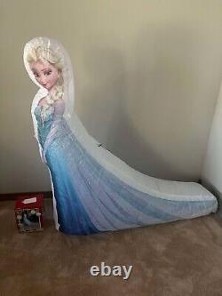 2015 Gemmy Disney Frozen Elsa Photorealistic 5 Ft Christmas / Party Inflatable