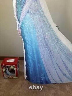 2015 Gemmy Disney Frozen Elsa Photorealistic 5 Ft Christmas / Party Inflatable