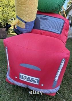 2016 Gemmy 8' Minions In Car withChristmas Tree Lighted Airblown Inflatable 2016 Gemmy 8' Minions In Car withChristmas Tree Lighted Airblown Inflatable