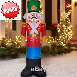 2017 Toy Soldier 7ft Tall Airblown Inflatable Yard Outdoor Christmas Decoration