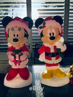 2019 NEW 21 BLOW MOLD Minnie Mickey Mouse Disney Christmas Porch Yard by Gemmy
