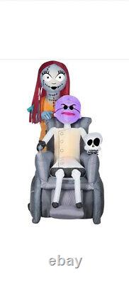 2022 Gemmy Nightmare Before Christmas Dr Finkelstein with Sally Inflatable 7 ft