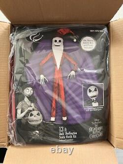 2024 13 ft. Jack Skellington Santa Outfit Kit Home Depot IN HAND (Suit Only)