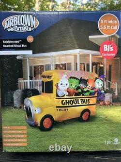 2024 Gemmy 8' ANIMATED Ghoul SCHOOL Bus Halloween Airblown Lighted Inflatable 2024 Gemmy 8' ANIMATED Ghoul SCHOOL Bus Halloween Airblown Lighted Inflatable