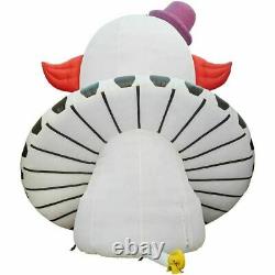 20ft Pre-Lit Pennny Wise Halloween Clown Inflatable Yard Decoration