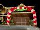 23 Feet Wide X 15 Feet Tall Lighted Candy Cane Archway Airblown Inflatable Yard