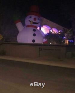 26' Inflatable Snowman Christmas Holiday Decoration with Blower