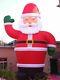 26ft Inflatable Santa Christmas Holiday Decoration With Blower New