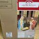 28 Lighted Blow Mold 3 Piece Nativity Holiday Time Family Set Christmas Jesus