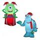 3.5' Monsters Inc Mike & Sulley Combo Pack Airblown Yard Inflatable