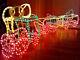 3 Dimensional Christmas Rope Light Train Xmas Decoration Light Sculpture Rare