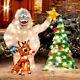 3 Pc Set Rudolph And Bumble Animated Outdoor Christmas Decorations