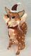 32 Lighted Glitter Fox Pre Lit 70 Lights Outdoor Christmas Decoration New