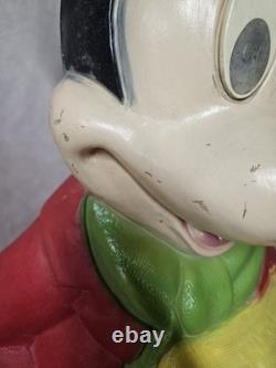 33 1/2 DISNEY-Mickey and Minnie Mouse Blow Molds Christmas Santas Best- Vintage 33 1/2 DISNEY-Mickey and Minnie Mouse Blow Molds Christmas Santas Best- Vintage