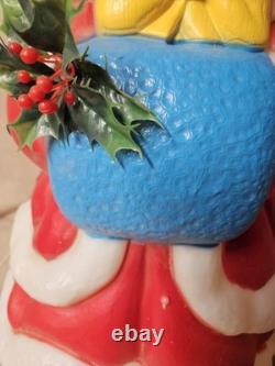 33 1/2 DISNEY-Mickey and Minnie Mouse Blow Molds Christmas Santas Best- Vintage 33 1/2 DISNEY-Mickey and Minnie Mouse Blow Molds Christmas Santas Best- Vintage