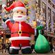 33ft Giant Premium Christmas Inflatable Santa Claus For Outdoor Holiday Decor