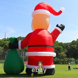 33Ft Giant Premium Christmas Inflatable Santa Claus For Outdoor Holiday Decor