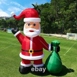 33Ft Giant Premium Christmas Inflatable Santa Claus For Outdoor Holiday Decor