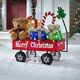 35 Christmas Santa Claus Wagon Filled With Toys Gifts Led Lighted Yard Decor