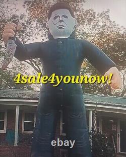 35' Foot Michael Myers Inflatable Halloween 1978 With Led Lights One Of A Kind