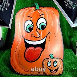 4 FEET TALL Vintage Pumpkin Farm Patch Sign Outdoor Decoration Hand Painted