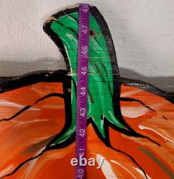 4 FEET TALL Vintage Pumpkin Farm Patch Sign Outdoor Decoration Hand Painted
