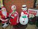 40 Vintage Blow Mold Santa, Ms Clause, Snowman, Elf Lighted Christmas Outdoor Yard
