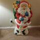 42 Santa's Best Santa Christmas Blow Mold Yard Decor Saint Nick Toy Vtg Rare
