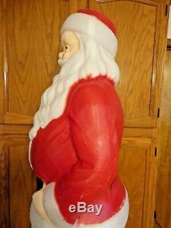 46 Empire Santa Claus Toy Sack Christmas Blow Mold Light Up Yard Decor Lawn Art