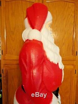 46 Empire Santa Claus Toy Sack Christmas Blow Mold Light Up Yard Decor Lawn Art