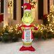 5.5ft Christmas Inflatable Grinch Outdoor Lighted Decorations Yard Decor Holiday