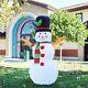 5 Ft Christmas Inflatable Outdoor Snowman With A Box, Blow Up Yard Decoration