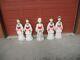 5 Vintage Empire Choir Boy Girl Christmas Carolers Blow Molds 30 Lights Yard