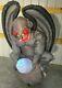 5ft Gemmy Airblown Inflatable Prototype Halloween Gray Gargoyle #73895