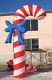 5m/16.4'h-air Blown/ Inflatable Candy Cane Christmas Crutch Arch Advertising