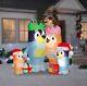 6.5 Ft Bluey Heeler Family Christmas Airblown Yard Inflatable Pre Sale