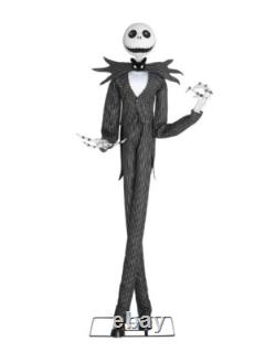 6.5 ft Animated Disney Jack Skellington Animatronic Animated Halloween Prop NRFB 6.5 ft Animated Disney Jack Skellington Animatronic Animated Halloween Prop NRFB