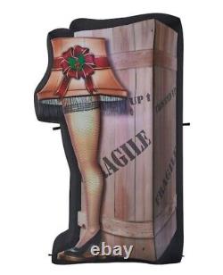 6' CHRISTMAS STORY LEG LAMP Airblown Lighted Yard Inflatable
