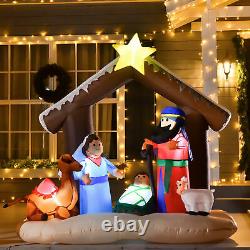 6' Christmas Inflatable Decoration with Bible Arch of Jesus' Birth Home Decor