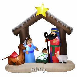 6' Christmas Inflatable Decoration with Bible Arch of Jesus' Birth Home Decor