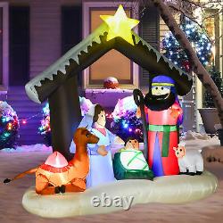 6' Christmas Inflatable Decoration with Bible Arch of Jesus' Birth Home Decor