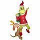 6 Ft Hanging Grinch And Max Airblown Lighted Yard Inflatable
