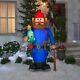 6 Ft Yukon Cornelius Airblown Lighted Yard Inflatable Rudolph