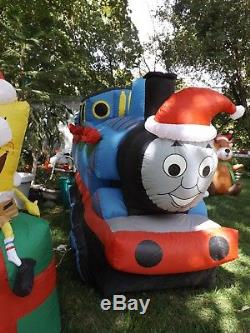6' Long Thomas the Train Lighted Christmas Inflatable Airblown Blow up FREE SHIP
